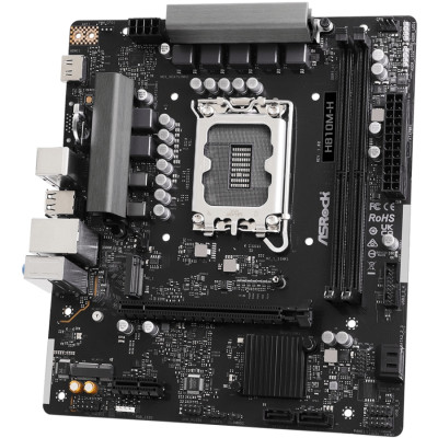 AsRock H810M-H (1851/H810, 2*DDR5, PCIex16, HDMI, 4xSATA, M.2, Glan, 7.1ch, mATX) AsRock H810M-H (1851/H810, 2*DDR5, PCIex16, HDMI, 4xSATA, M.2, Glan, 7.1ch, mATX)