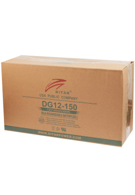 Акумуляторна батарея Ritar 12V, 150 Ah, Gel