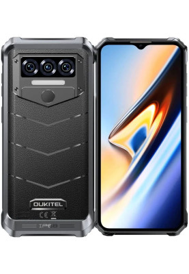 Смартфон Oukitel WP38 6.52" HD /6GB/256GB/ MT8788 / 10600mAh / IP68 / 13+5Мп Black