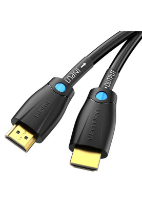 Кабель HDMI M - M, 8.0 м, V2.0, Engineering 4K 60Гц 18Gbps HD 7.1  PVC Black Vention