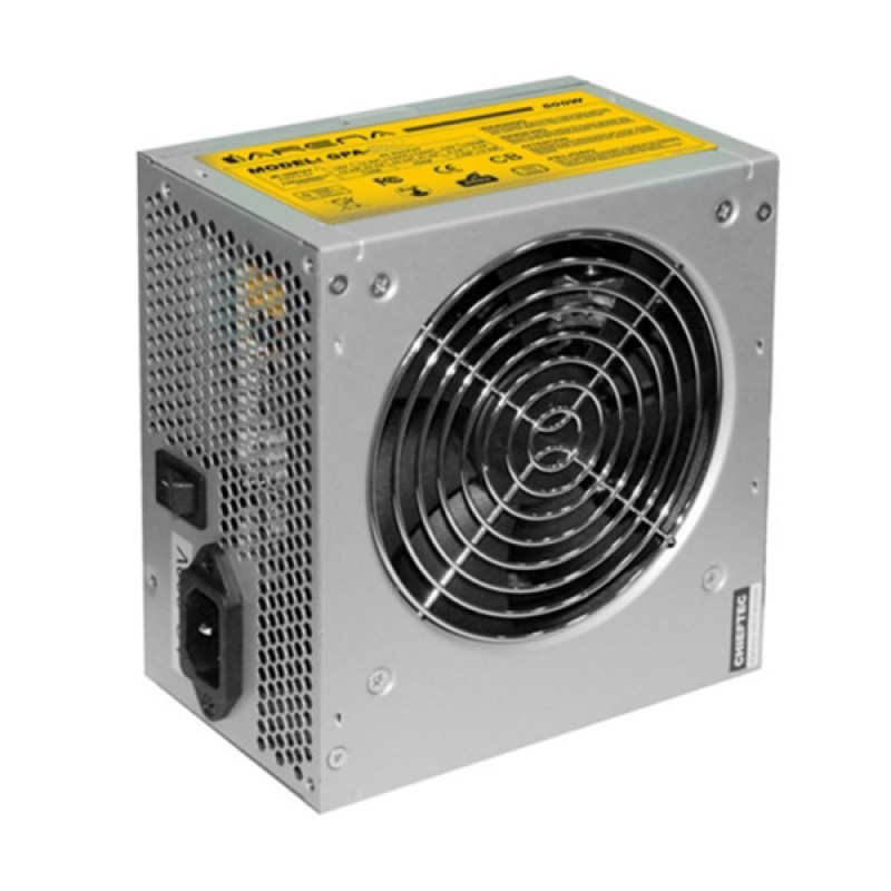 БЖ 600W Chieftec i-ARENA GPA-600S 120mm, <80%, Bulk