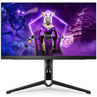 TFT 24.5" AOC AGON AG254FG, FHD, IPS, 360Гц, 1 мс, 2хHDMI, DP, USB-hub, HAS, Pivot, колонки, чорний
