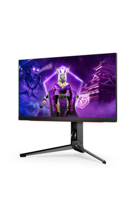 TFT 24.5" AOC AGON AG254FG, FHD, IPS, 360Гц, 1 мс, 2хHDMI, DP, USB-hub, HAS, Pivot, колонки, чорний