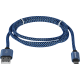 Кабель USB AM-micro BM, 1.0 м, синій, 08-03T PRO Defender