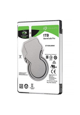 Накопичувач HDD 2.5" 1Tb, Seagate Barracuda Pro, 7200rpm, 128 MB (ST1000LM049)