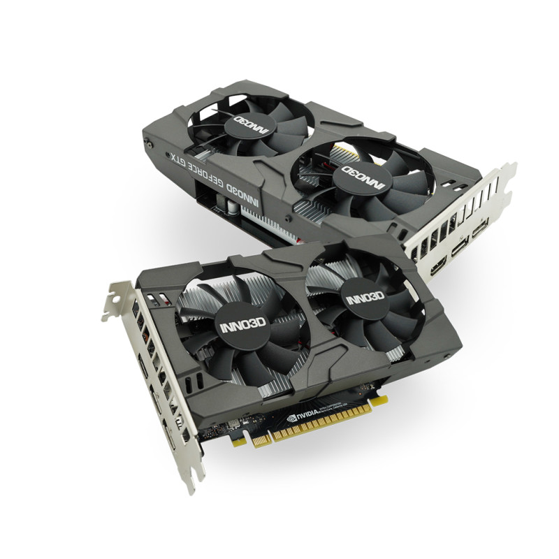 Відеокарта GeForce GTX1630 Inno3D Twin X2 OC, 4GB GDDR6, 64bit, PCI Express