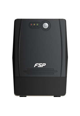 ДБЖ FSP FP1500, 1500ВА/900Вт, Lin-Int, USB/RJ45, SCHUKO*4, AVR, Black