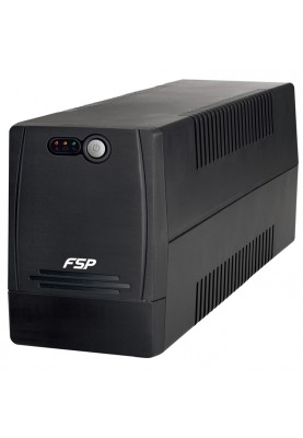 ДБЖ FSP FP1500, 1500ВА/900Вт, Lin-Int, USB/RJ45, SCHUKO*4, AVR, Black