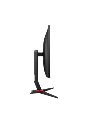 Монітор TFT 27" AOC 27G2SU/BK, VA, 165Гц, D-Sub, HDMIx2, DP, USB-hub, HAS, Pivot, колонки, чорний з червоним