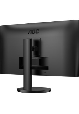 TFT 27" AOC Q27B3CF2, QHD, IPS, 100Гц, 1 мс, HDMI, USB-C, USB-hub, HAS, колонки, чорний