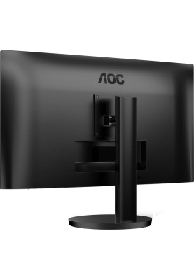TFT 27" AOC Q27B3CF2, QHD, IPS, 100Гц, 1 мс, HDMI, USB-C, USB-hub, HAS, колонки, чорний