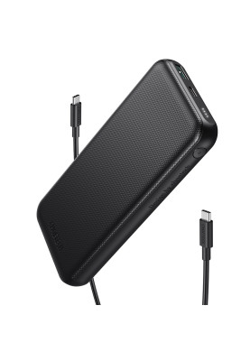 УМБ Choetech 10000mAh, 18W PD QC3.0, USB-C In/out, USB-A Li-pol чорна