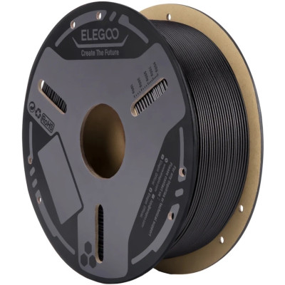 Пластик (Filament) ELEGOO PETG-CF 1кг, 1.75мм, з вуглецевим волокном, чорний