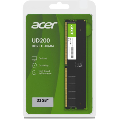 DDR5 32Gb 5600MHz Acer UD200, Retail DDR5 32Gb 5600MHz Acer UD200, Retail