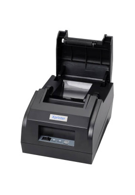 Друкарка чеків Xprinter XP-58IIZ (термодрук, 90 мм/с, стрічка 58 мм, USB, чорний)