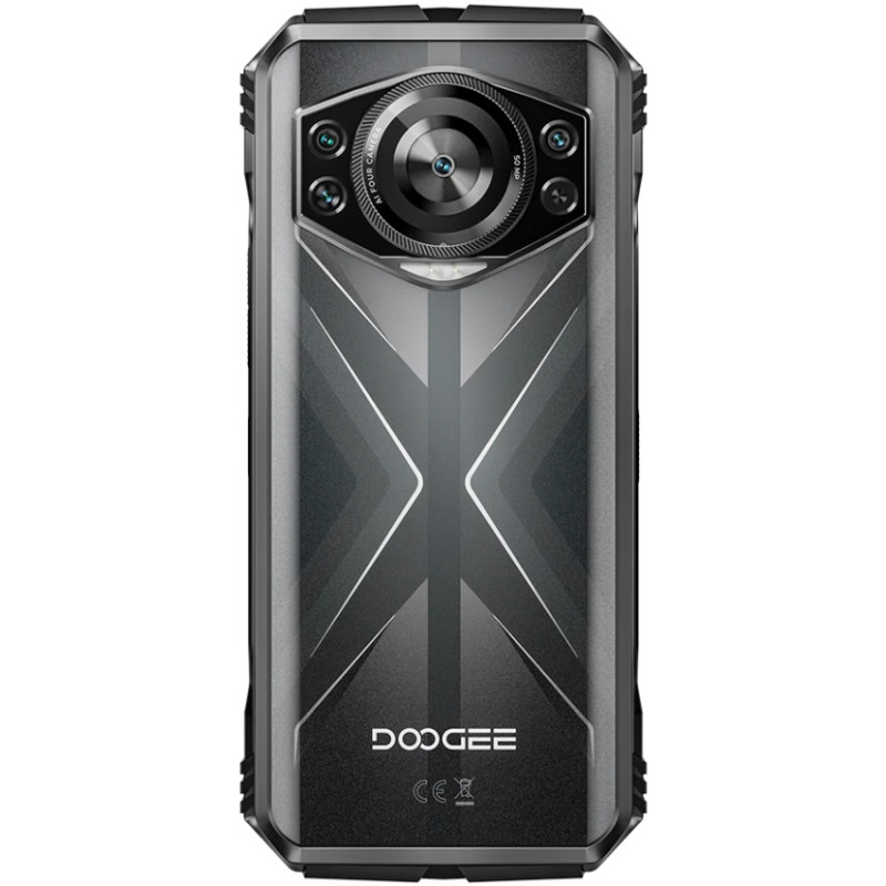 Смартфон Doogee S118 6.58" FHD+ /8GB/512GB/ G99 /10800mAh/ 50+32Мп / NFC/ IP68/IP69K Silver