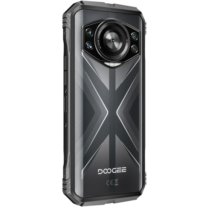 Смартфон Doogee S118 6.58" FHD+ /8GB/512GB/ G99 /10800mAh/ 50+32Мп / NFC/ IP68/IP69K Silver