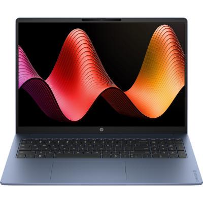 Ноутбук HP OmniBook 3 16-by0037ua 16" 2K IPS,300n/Ryzen 5 40 (4.3)/16Gb/SSD512Gb/Radeon/DOS/Синій (DM8H3EA)