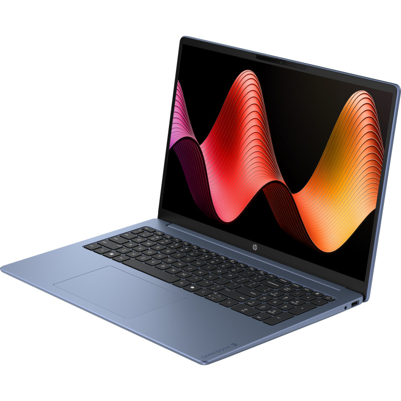 Ноутбук HP OmniBook 3 16-by0037ua 16" 2K IPS,300n/Ryzen 5 40 (4.3)/16Gb/SSD512Gb/Radeon/DOS/Синій (DM8H3EA)