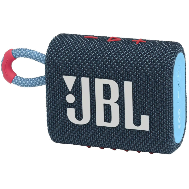 Акустична система JBL Go 3 Blue Coral (JBLGO3BLUP)