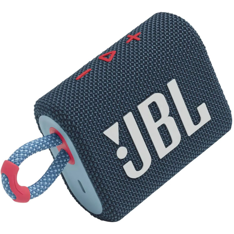 Акустична система JBL Go 3 Blue Coral (JBLGO3BLUP)