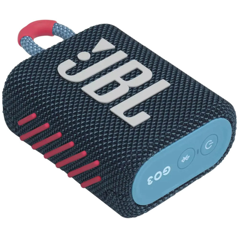 Акустична система JBL Go 3 Blue Coral (JBLGO3BLUP)