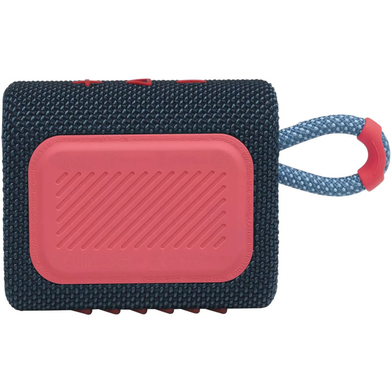 Акустична система JBL Go 3 Blue Coral (JBLGO3BLUP)