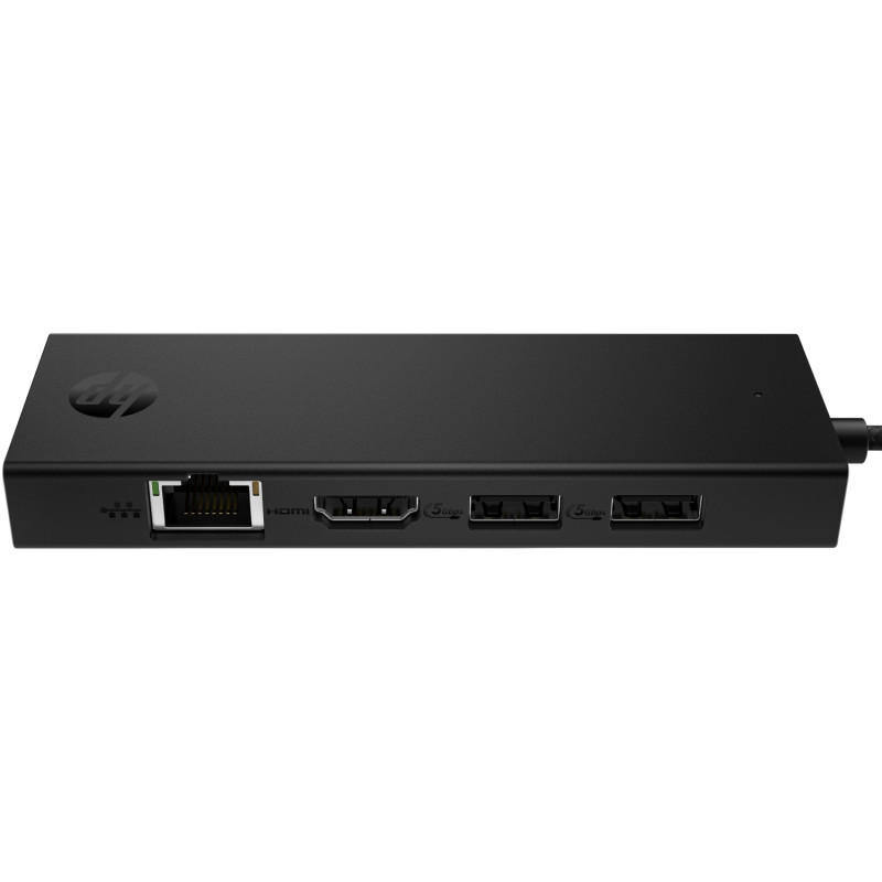 Хаб USB 3.0 ->HDMI/USB2.0x2/USB-C PD/Ethernet Hub HP