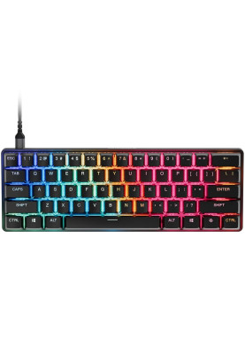 Клавіатура ігрова SteelSeries Apex Pro Mini Gen 3 UA  HyperMagnetic, OmniPoint 3.0, OLED