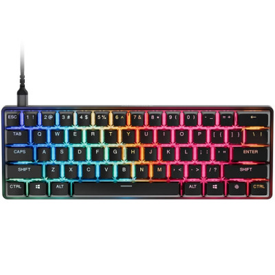 Клавіатура ігрова SteelSeries Apex Pro Mini Gen 3 UA  HyperMagnetic, OmniPoint 3.0, OLED