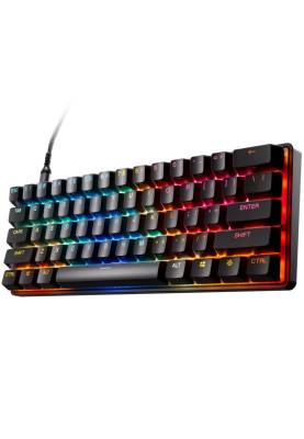 Клавіатура ігрова SteelSeries Apex Pro Mini Gen 3 UA  HyperMagnetic, OmniPoint 3.0, OLED