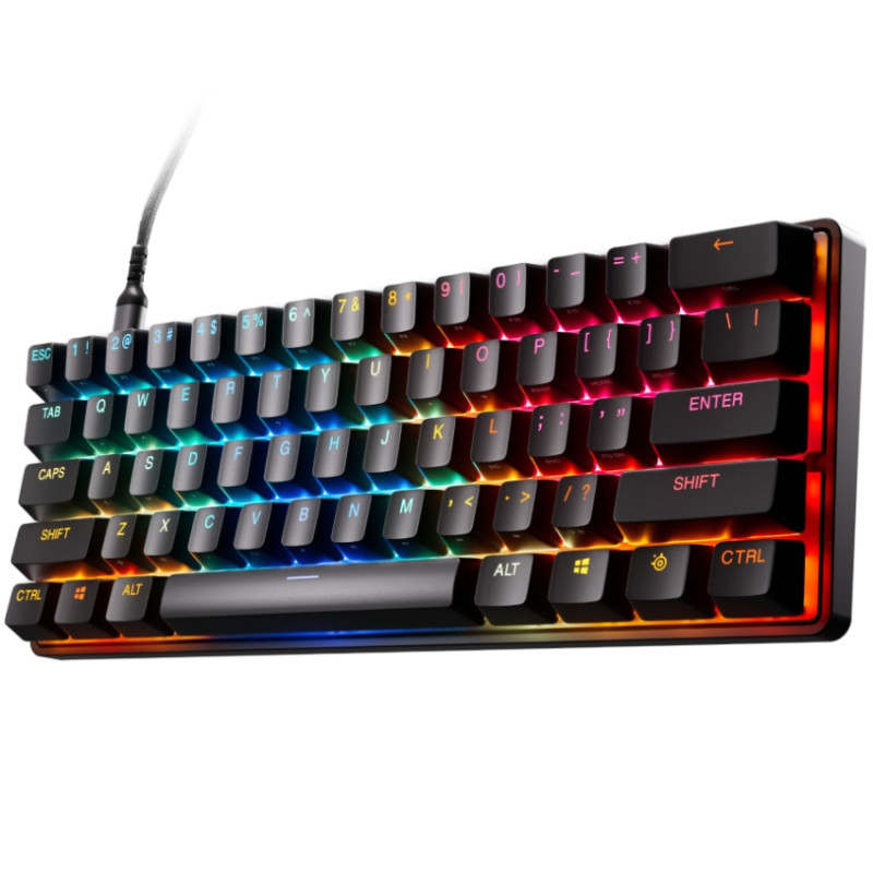 Клавіатура ігрова SteelSeries Apex Pro Mini Gen 3 UA  HyperMagnetic, OmniPoint 3.0, OLED