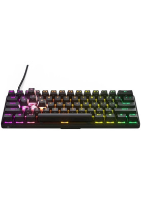 Клавіатура ігрова SteelSeries Apex Pro Mini Gen 3 UA  HyperMagnetic, OmniPoint 3.0, OLED