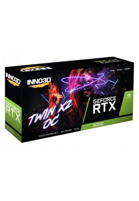 GeForce RTX3060 Inno3D Twin X2 OC LHR, 12GB GDDR6 192bit, PCI Express