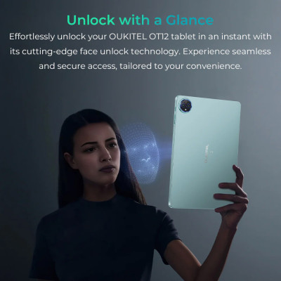 Планшет Oukitel OT12 11` HD+ /4GB/256GB/T606/8000mAh/13+5Мп/Dual SIM/LTE /Чохол+Стилус/метал Grey