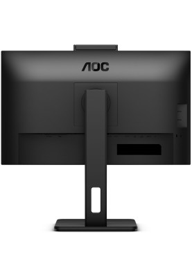 TFT 27" AOC Q27P3CW, QHD, IPS, 75Hz, 2xHDMI, DP, USB-C, RJ-45, USB-hub, webcam, HAS, Pivot, колонки