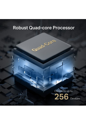 Маршрутизатор Mercusys MR90X, AX6000 1x2.5GE WAN/LAN 1xGE WAN\LAN 2xGE LAN MU-MIMO OFDMA