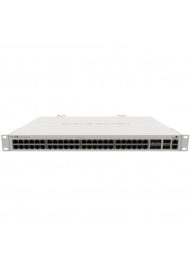 Комутатор Mikrotik CRS354-48G-4S+2Q+RM, 48xGE, 4xSFP, 2xQSFP + 40Gbi