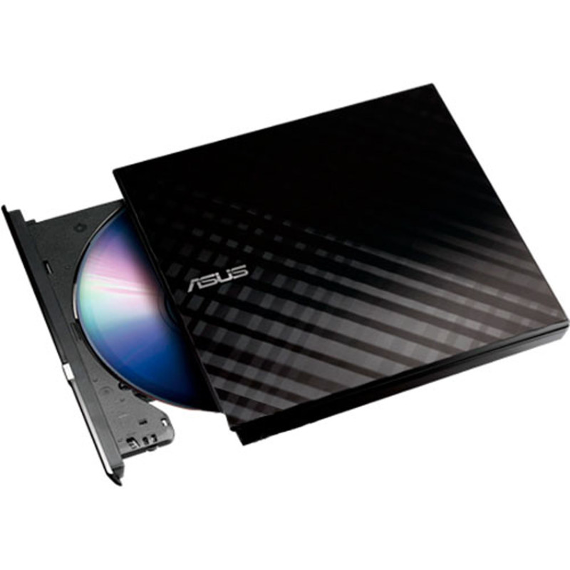 Asus Lite SDRW-08D2S-U 8х External slim USB2.0, чорний