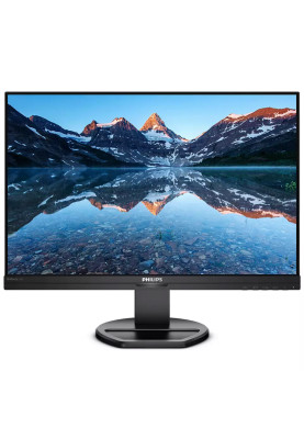 Монітор TFT 24" Philips 240B9, IPS, WUXGA, D-SUB, HDMI, DP, DVI-D, USB, Pivot, HAS, колонки, чорний