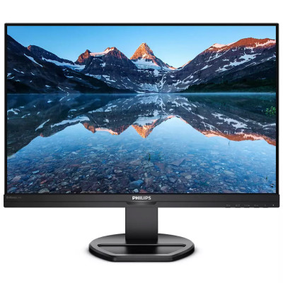 Монітор TFT 24" Philips 240B9, IPS, WUXGA, D-SUB, HDMI, DP, DVI-D, USB, Pivot, HAS, колонки, чорний