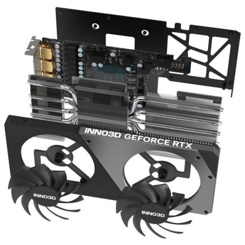 GeForce RTX4070 Inno3D TWIN X2, 12GB GDDR6X, 192bit, PCI Express