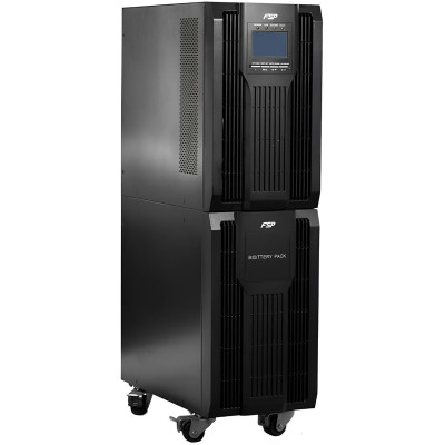 ДБЖ FSP Champ 6 kVA, Tower, Schuko (CH-1106TS), 6000VA/5400W, Online