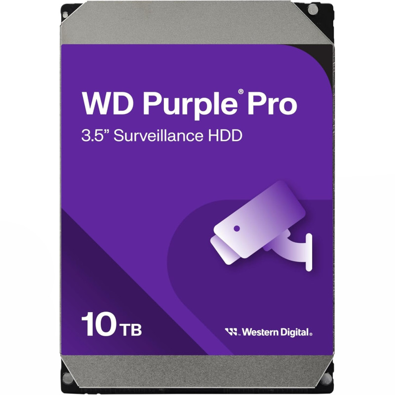 HDD 10TB, WD Purple Pro, 7200rpm, 512MB, 3.5" SATA III (WD102PURP)