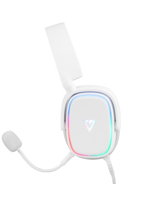 Ігрова гарнітура Modecom Volcano RGB Prometheus 7.1 White USB