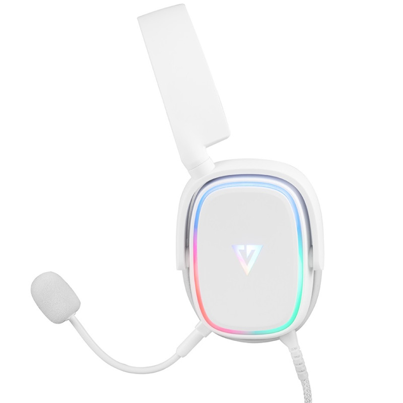 Ігрова гарнітура Modecom Volcano RGB Prometheus 7.1 White USB