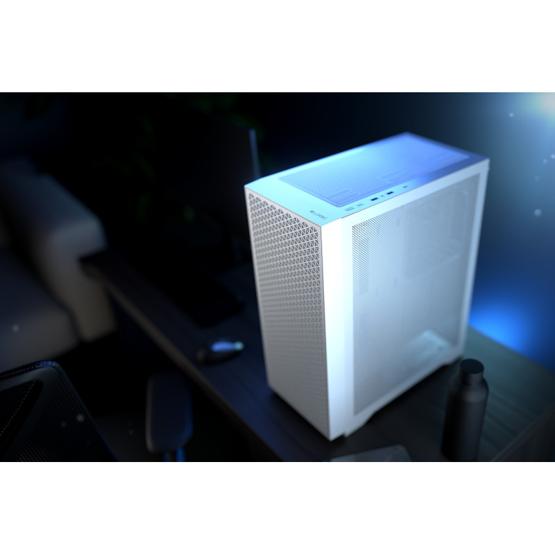 Корпус LogicConcept DART PRO MIDI WHITE MESH fans 4x120mm без БЖ ATX