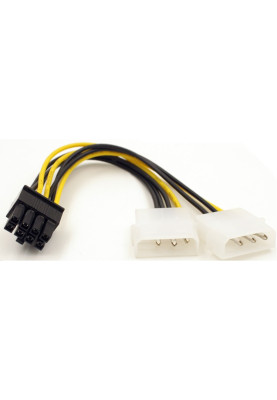 Кабель живлення для відеокарти  8pin Male to 2xMolex Female