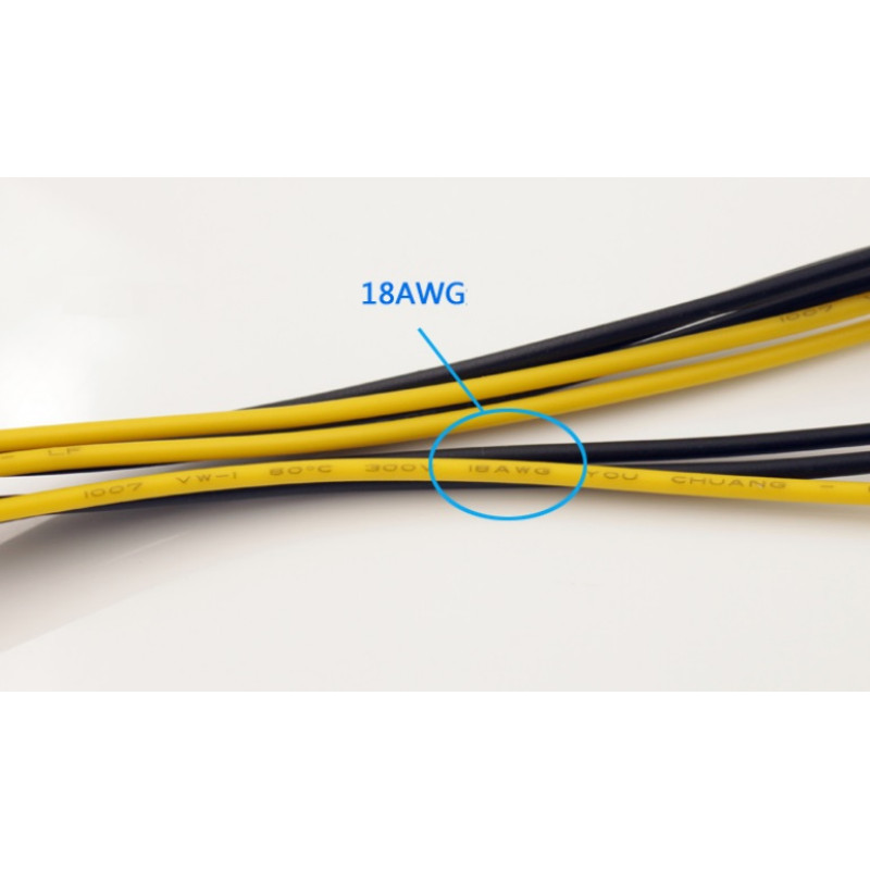 Кабель живлення для відеокарти  8pin Male to 2xMolex Female