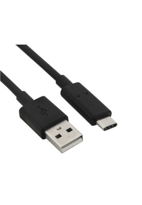 Кабель USB AM-Type-C M, 1.0м, чорний